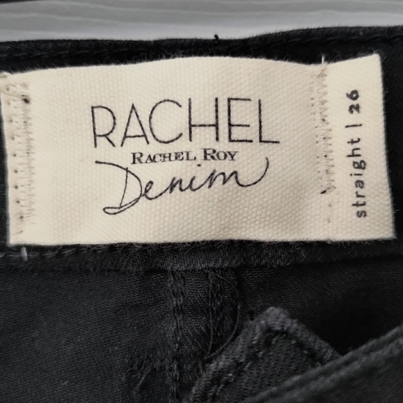 Rachel Roy denim Black Capri jeans - Picture 5 of 5